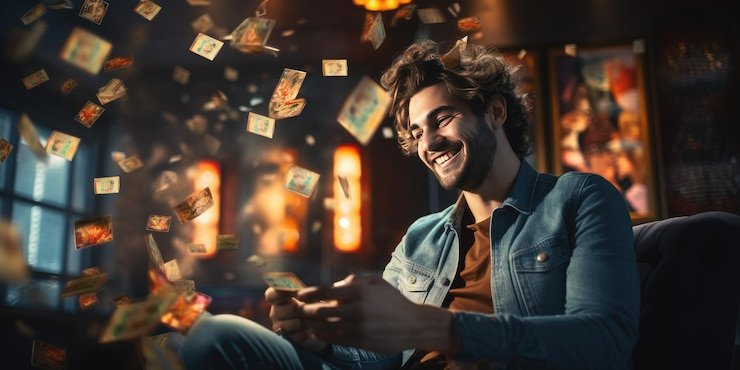Tampilan antarmuka interaktif live casino dengan fitur chat dan taruhan real-time
